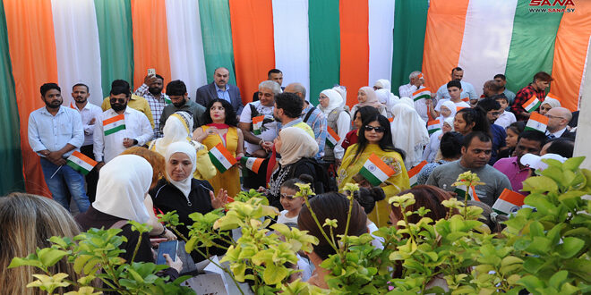 Indian Embassy celebrates 78th Independence Day of India, Damascus