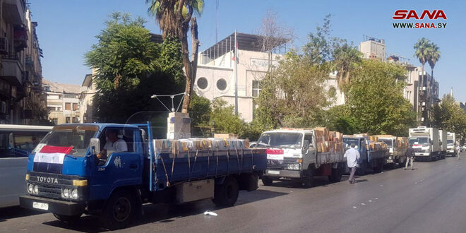 Upon directives of President al-Assad, Syria dispatches medical aid convoy to Lebanon