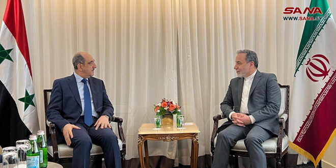 Sabbagh, Araghchi discuss repercussions of Israeli aggression on Lebanon