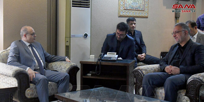 Syrian Economy Minister ,Tehran Mayor Review Bilateral Cooperation