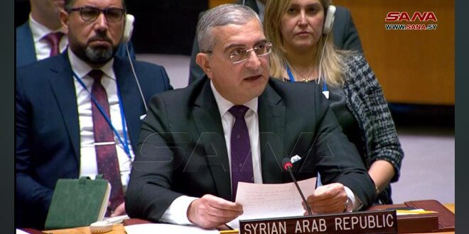 Ambassador al-Dahhak: Our region faces great dangers with escalation of crimes and attacks by Israeli occupation