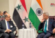 Syrian, Indian FMs hold talks at UN headquarters