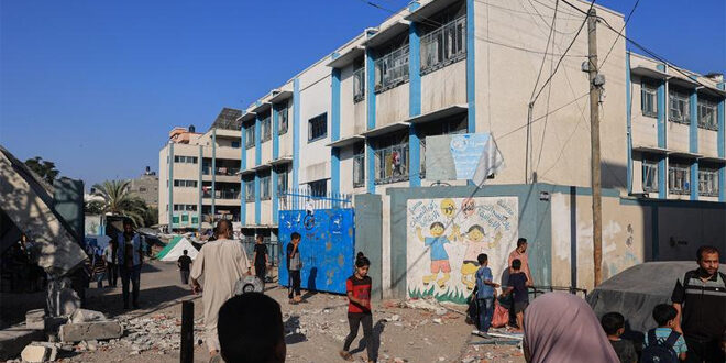 Dozens of martyrs as the occupation bombed a school sheltering displaced people in Gaza