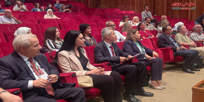 A symposium at al-Assad National Library entitled “Translation and Acculturation”