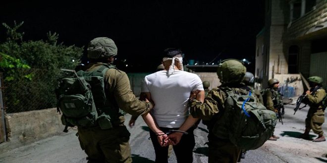 23 Palestinians arrested in the West Bank