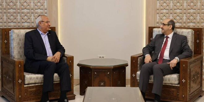 Sabbagh discusses with PFLP Secretary-General latest developments