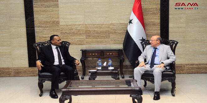 Syrian-Sudanese talks on boosting health cooperation