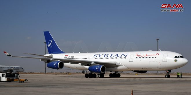 Syrian Airlines: Resuming flights between Damascus and Jeddah airports