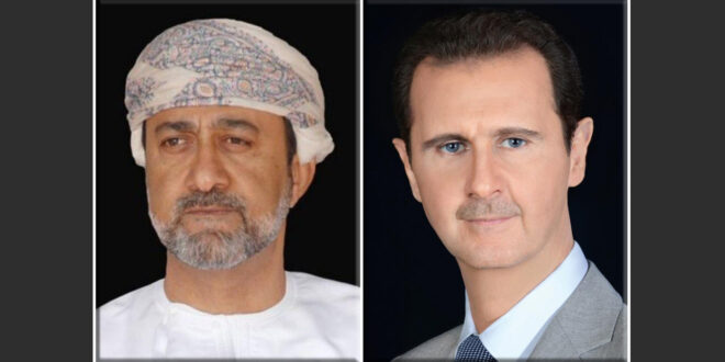 President al-Assad congratulates Sultan Al Said on occasion of 54th National Day of Sultanate of Oman