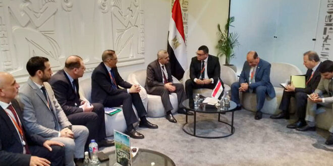 Ali discusses cooperation prospects with Egyptian counterpart and UN-Habitat