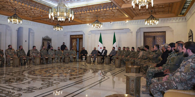 Joint Force Commanders Congratulate Commander Al-Sharaa on the Victory of the Syrian Revolution