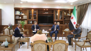 Syrian-Ukrainian talks to boost joint cooperation in agricultural field Syrian Arab News Agency (SANA) Syrian-Ukrainian talks to boost joint cooperation in agricultural field