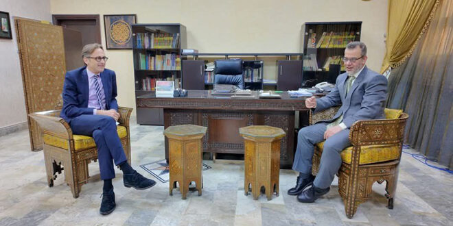 Syria, Germany discuss situation of education in Syria after liberation