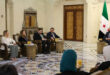 Leader al-Sharaa and Foreign Minister receive a female delegation from Syrian community in U.S.