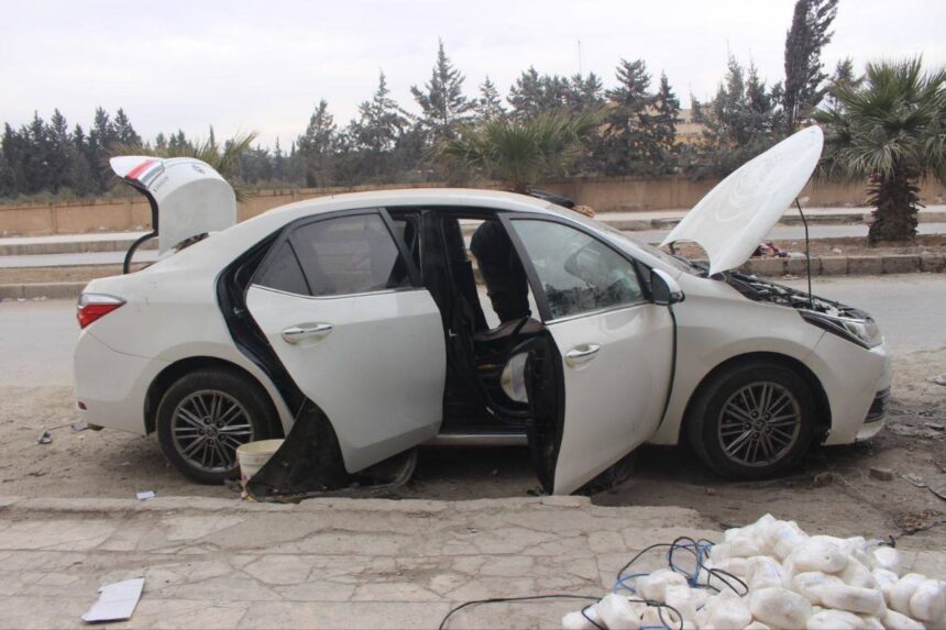 General Security foils an attempt to carry out a car bomb attack in Aleppo