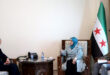 Head of Women’s Affairs Office, British Special Envoy tackle sustainable development in Syria