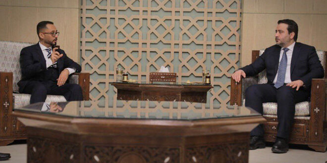 Al-Shaibani meets the Regional Director of the ICAO