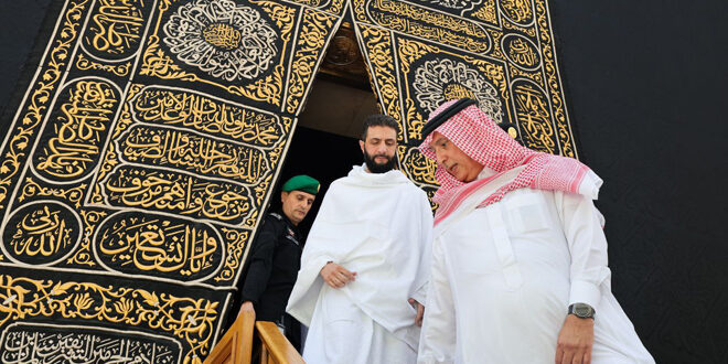 President al-Sharaa and Foreign Minister perform Umrah rituals