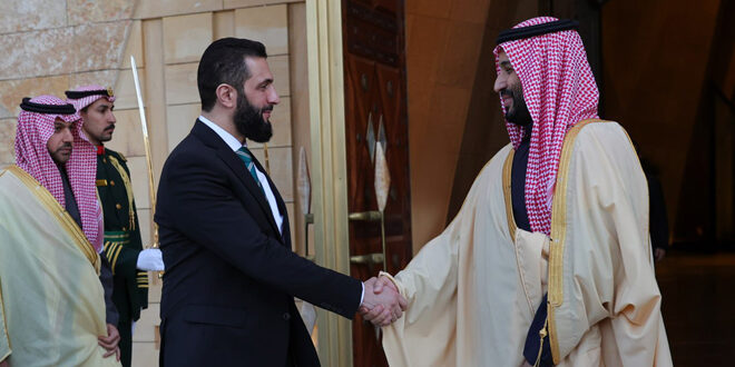 President al-Sharaa's visit to Riyadh receives extensive Saudi media attention