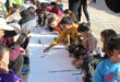 Children’s Art activity in Tartous focusing on the unity of Syria and its beautiful geography