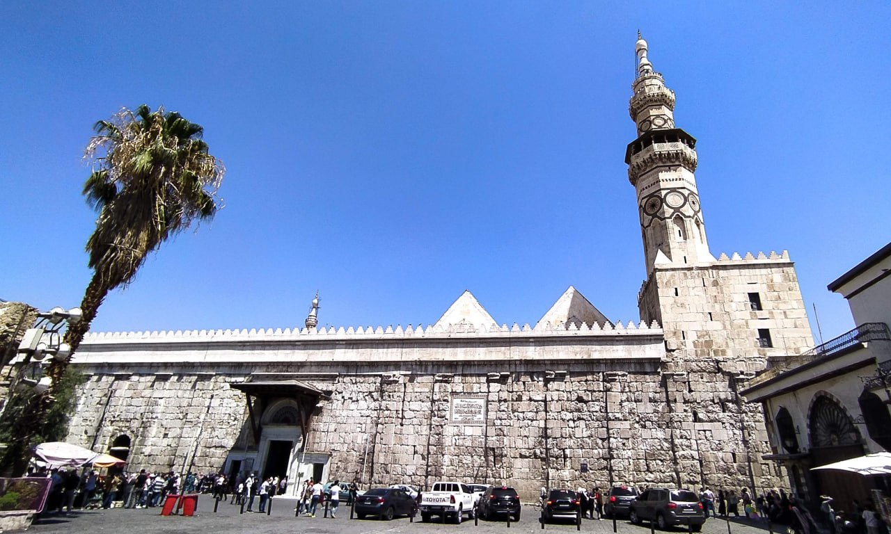 Minarets of Umayyad Mosque ...Architecture masterpieces which rise up in Damascus sky Syrian Arab News Agency (SANA) Minarets of Umayyad Mosque ...Architecture masterpieces which rise up in Damascus sky