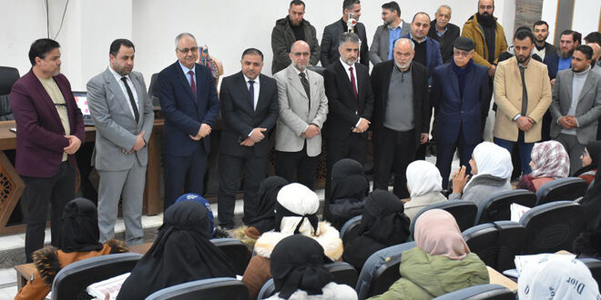 Minister of Higher Education conducts inspection tour in Aleppo universities