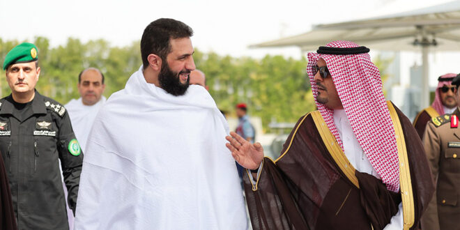 President Al-sharaa, Minister of Foreign Affairs arrive in Mecca to perform Umrah rituals