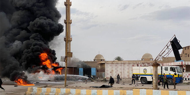 Three citizens killed, 20 others injured in explosion near Al-Bukamal city