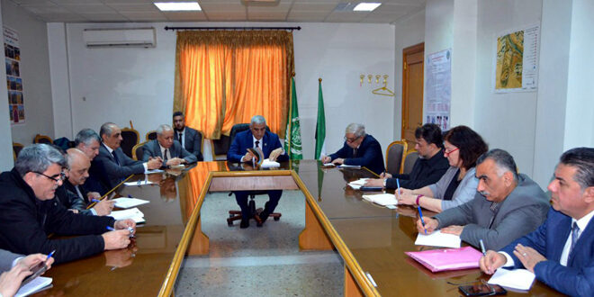 ACSAD and GIZ discuss ways to support the agricultural sector in Syria