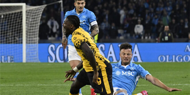 Napoli snatches a thrilling draw from Inter Milan in the Italian Serie A