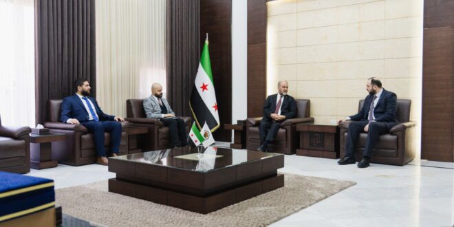 Homs Governor discusses joint cooperation with Turkish Ambassador