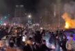 Mass gatherings at al-Assi Square celebrating agreement to integrate SDF into Syrian Arab Republic institutions