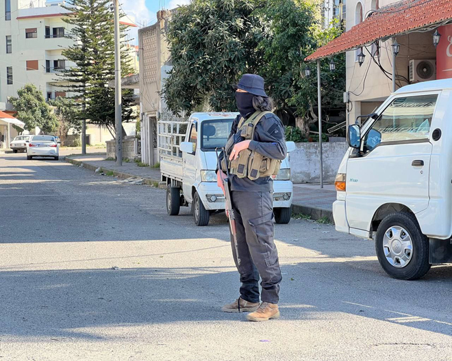 Security forces deployed in Baniyas City to maintain stability and preserve civil peace