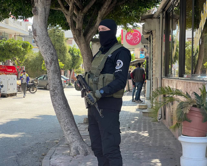 Security forces deployed in Baniyas City to maintain stability and preserve civil peace