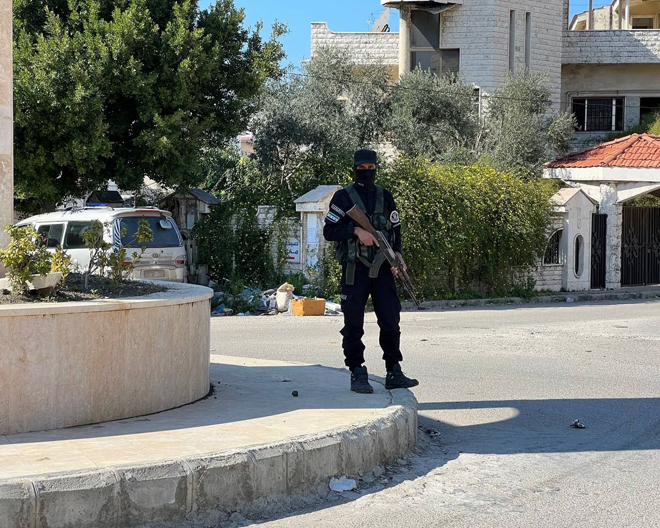 Security forces deployed in Baniyas City to maintain stability and preserve civil peace