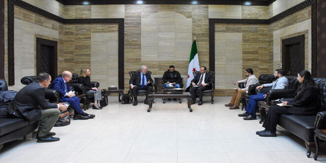 Health Ministry, ECHO discuss cooperation to ensure healthy environment for Syrian citizens