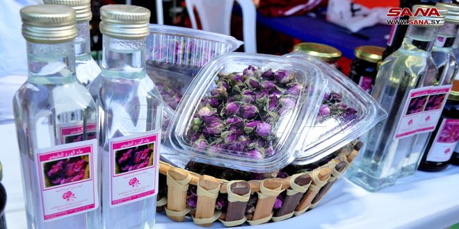 Creciente demanda a plantas aromáticas y medicinales en Feria de Flores en Damasco