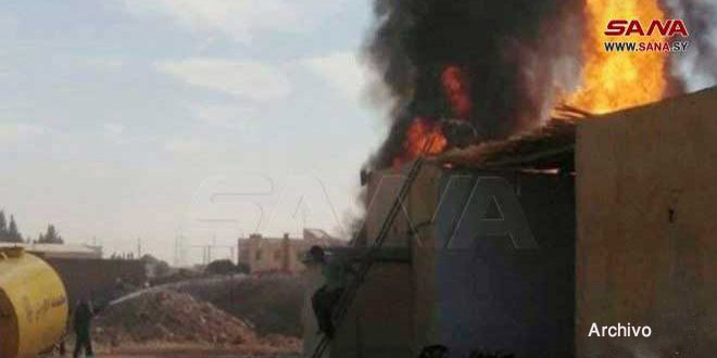 Explosionen de artefacto deja a varios  milicianos  de las FDS  heridos en Hasakeh  