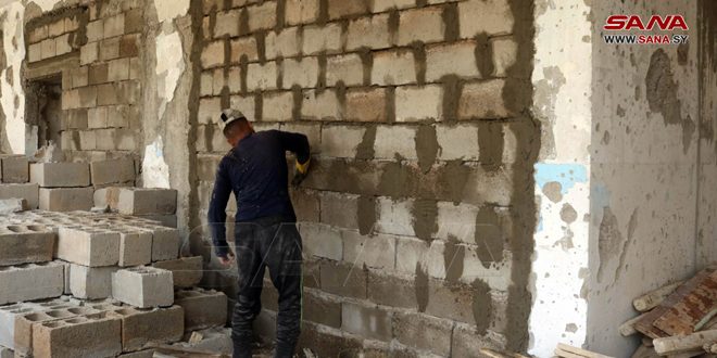 Reconstruyen 24 escuelas en provincia siria de Deir Ezzor