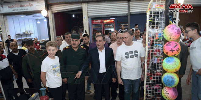 160 empresas en el Festival Adha Mubarak en Alepo