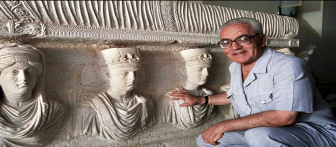 Se cumplen siete años del asesinato el gran arqueólogo sirio Khaled al-Asaad (El Mártir de Palmira)