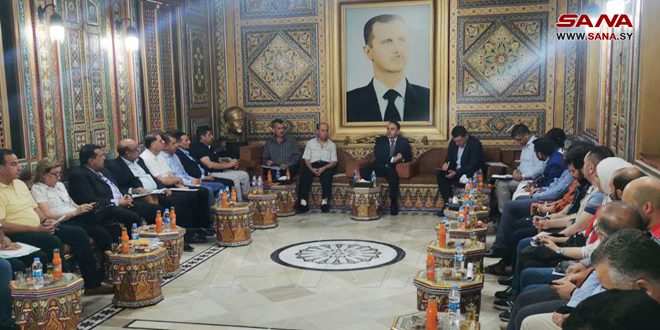Gobernador de Hasakeh y representaciones de organizaciones internacionales abordan la situación en la provincia