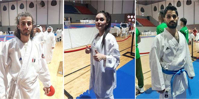 Suman 11 las medallas conquistadas por Siria en el Campeonato de Asia Occidental de Kárate