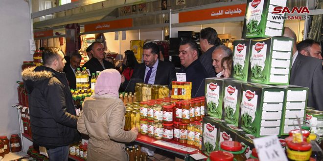 75 empresas participan en Feria “Hecho en Siria”