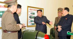 Corea del Norte revela cabezas nucleares pequeñas que se pueden montar en misiles balísticos
