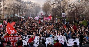 Masivas protestas en varias ciudades francesas
