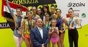 Siria gana 13 medallas en Copa Gymnazia de gimnasia rítmica