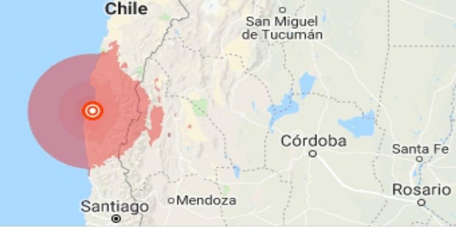 Un temblor sacude el centro de Chile