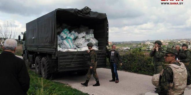 Los sirios siguen recibiendo ayuda humanitaria rusa