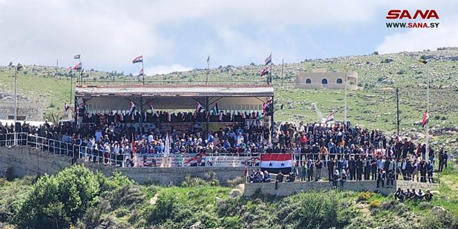 El Golán volverá a Siria por más que dure la ocupación, afirman en un acto con motivo del 77 Día de Independencia de Siria